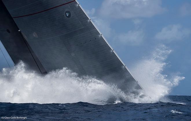 2017 St Barths Bucket Regattas - J-Class Race Day 1 © JClass - Carlo Borlenghi